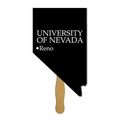 Nevada State Fast Fan w/ Wooden Handle & Front Imprint (1 Day)